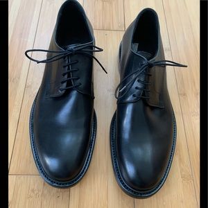 Barney’s Co-Op NWT men’s black leather oxfords sz 8M